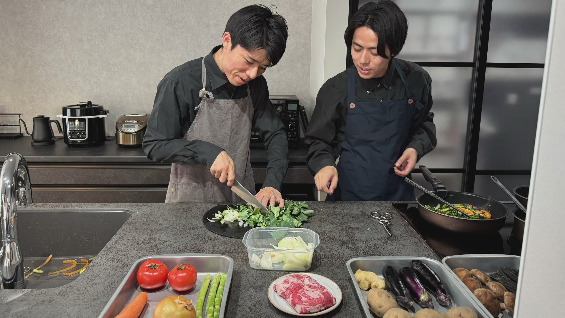 A Sneak Peek: Fun Moments from Our Online Cooking Classes!